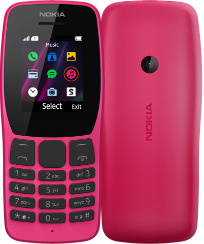 Акция на Мобильный телефон Nokia 110 Pink от Rozetka UA