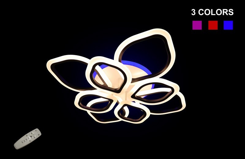 

Светодиодная потолочная люстра с пультом E.LED 5576/4+4