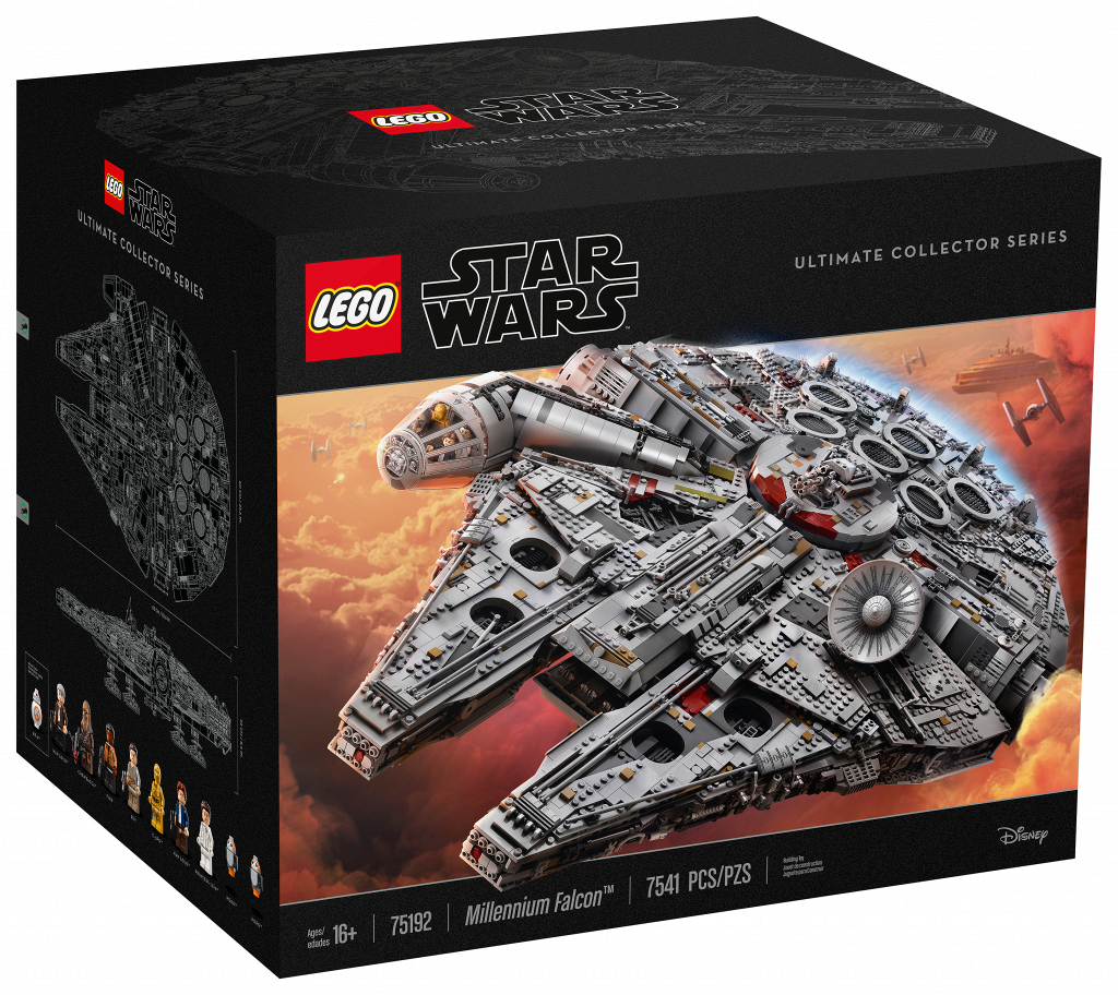 

Конструктор Lego Star Wars Сокол Тысячелетия 75192