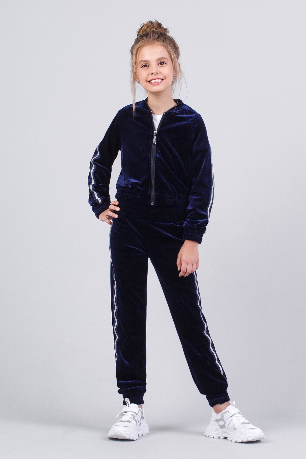 

Брюки для девочки Zironka Z2-28-0012-2 116 см Синий