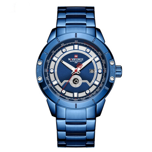 

Часы наручные Naviforce NF9166 Blue-Silver