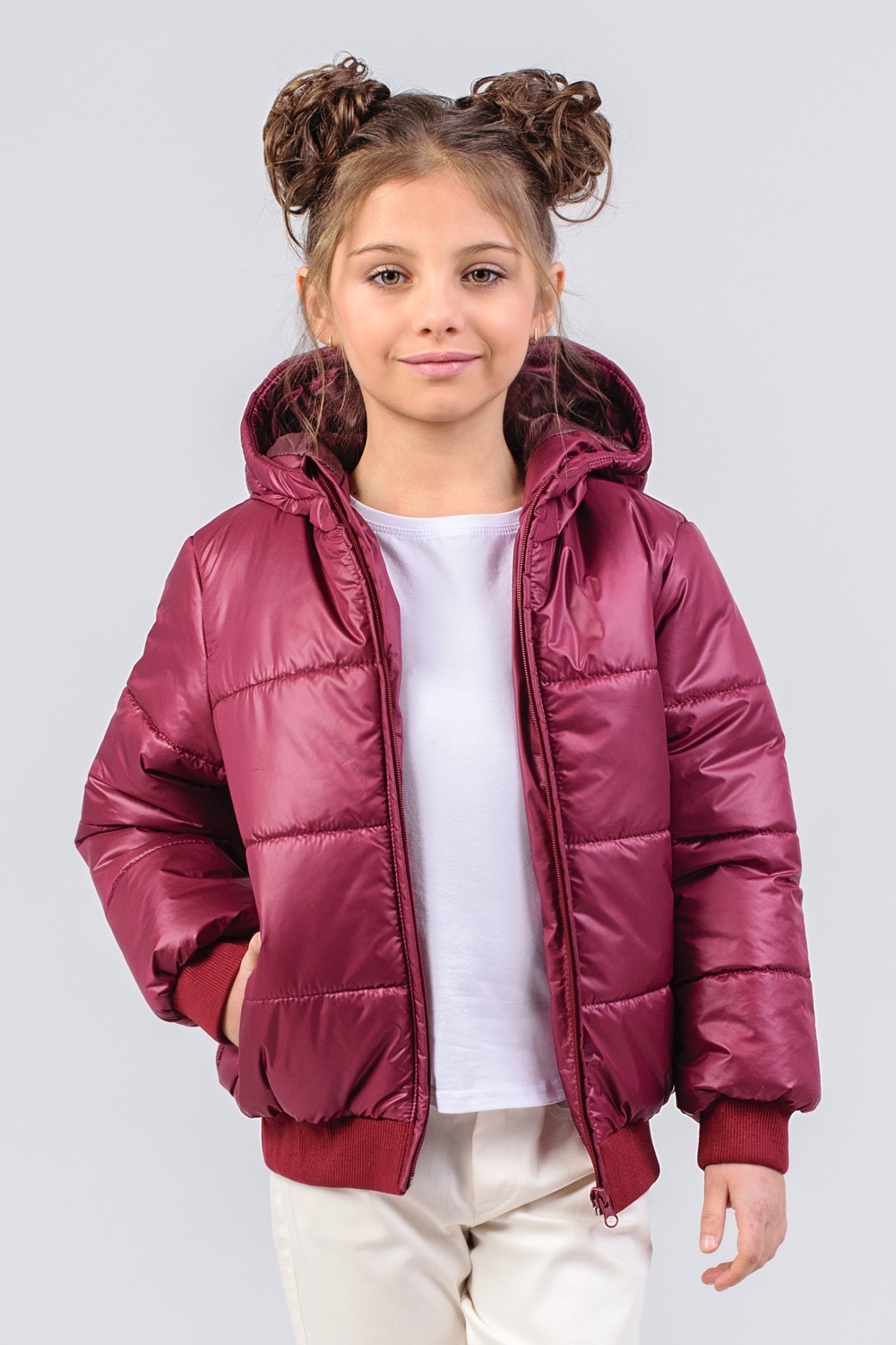 

Куртка для девочки Zironka Z2-48-1003-3 98 см Ягодный