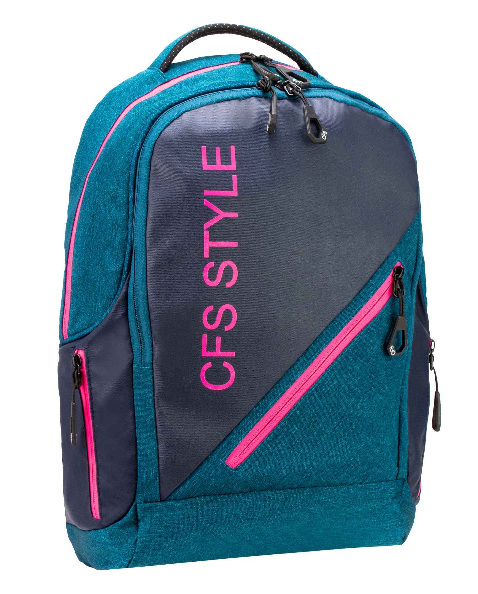 

Рюкзак молодежный Cool For School 45x31x16 см 16-25 л синий (CF86742-02)
