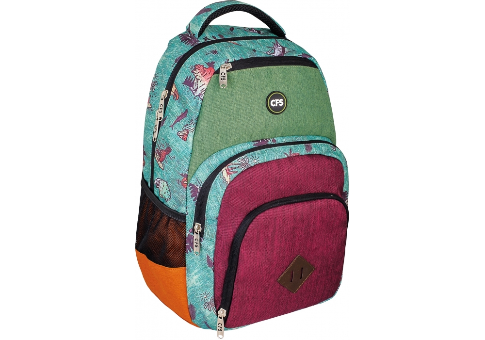 

Рюкзак молодежный Cool For School 44x30x13 см 16-25 л принт (CF86337)