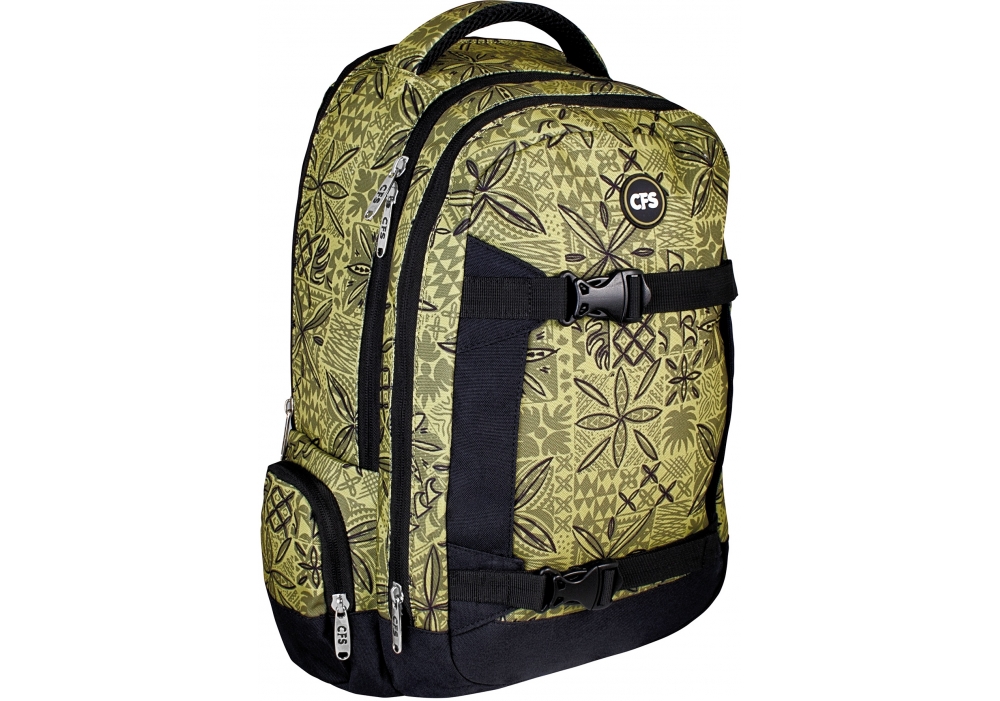 

Рюкзак молодежный Cool For School 42x28x13 см 6-15 л зеленый (CF86346)