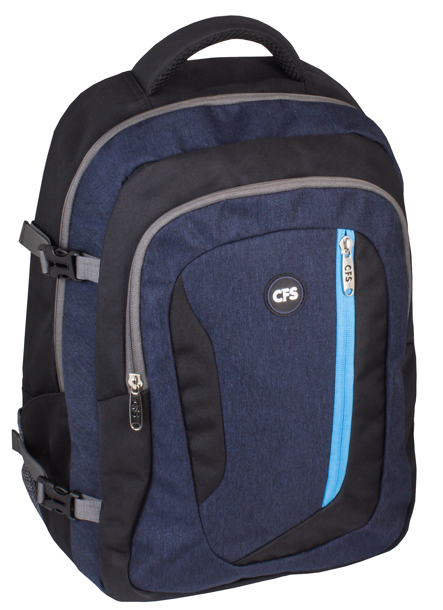 

Рюкзак молодежный Cool For School 42х32х14см 16-25 л синий (CF85470-01)