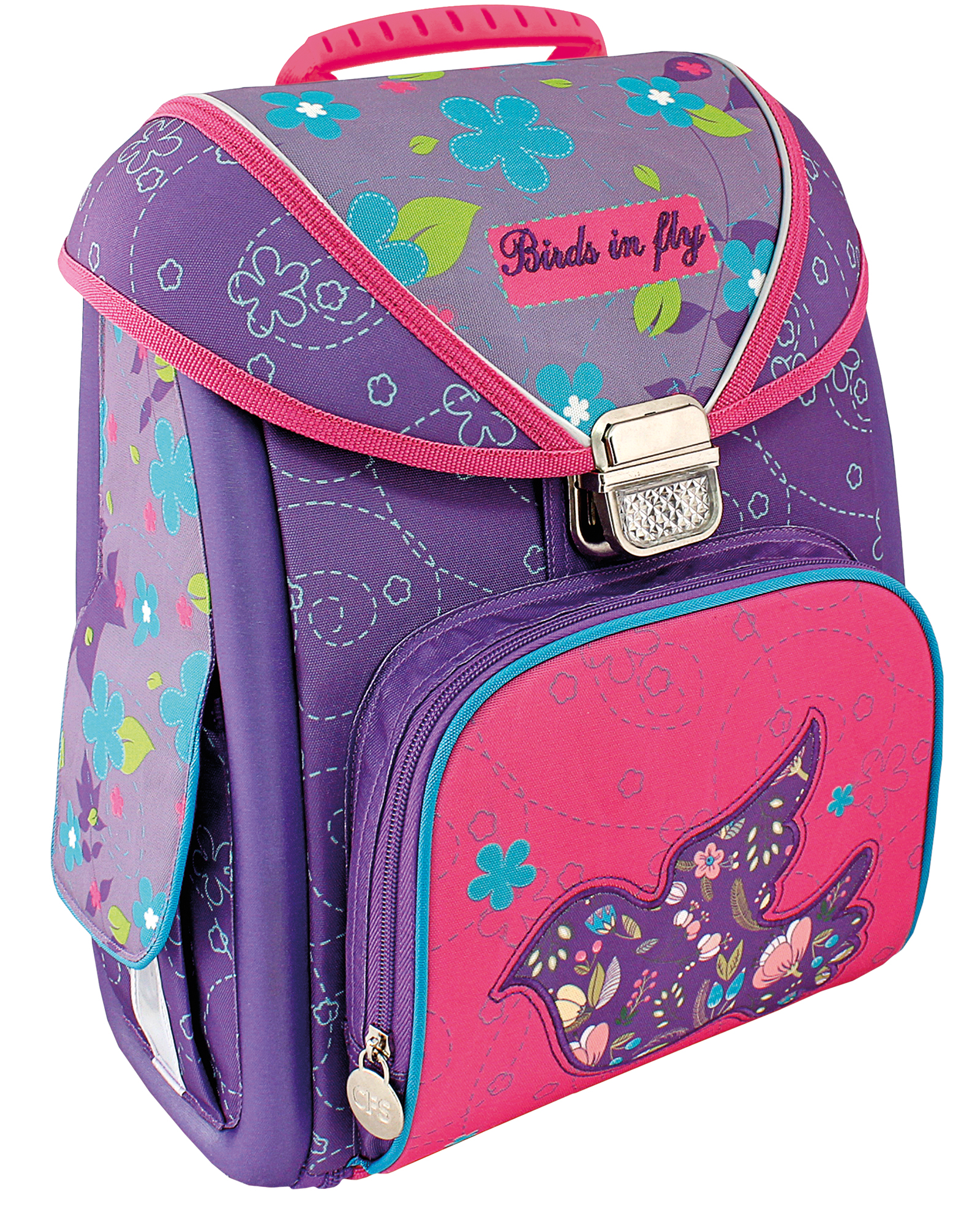 

Рюкзак-трансформер Cool For School Birds In Fly 35.5х28х21 см 16-25 л фиолетовый