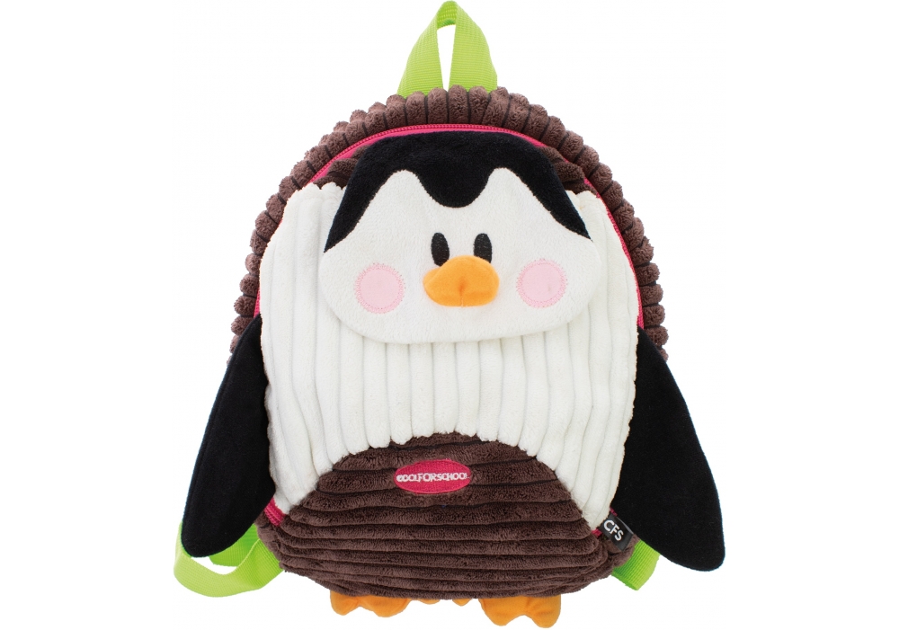 

Рюкзак дошкольный Cool For School Penguin 25х20х11 см 6-15 л коричневый (CF86121)