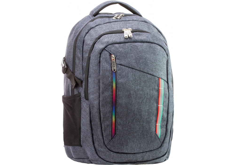 

Рюкзак молодежный Cool For School 46x32x20 см 26-35 л серый (CF86744-03)