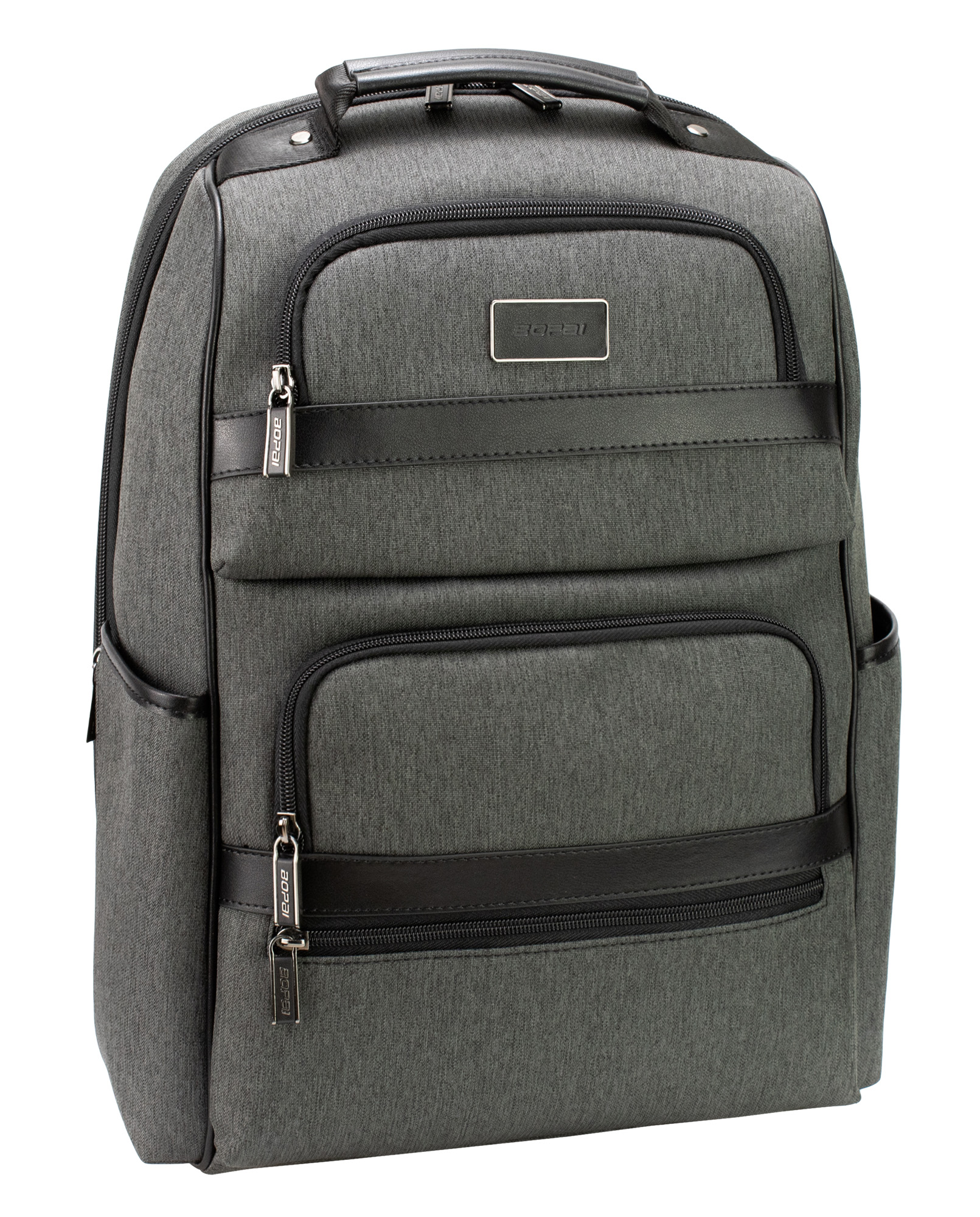 

Рюкзак деловой Optima 45x33x15 см 16-25 л серый (851-025318)