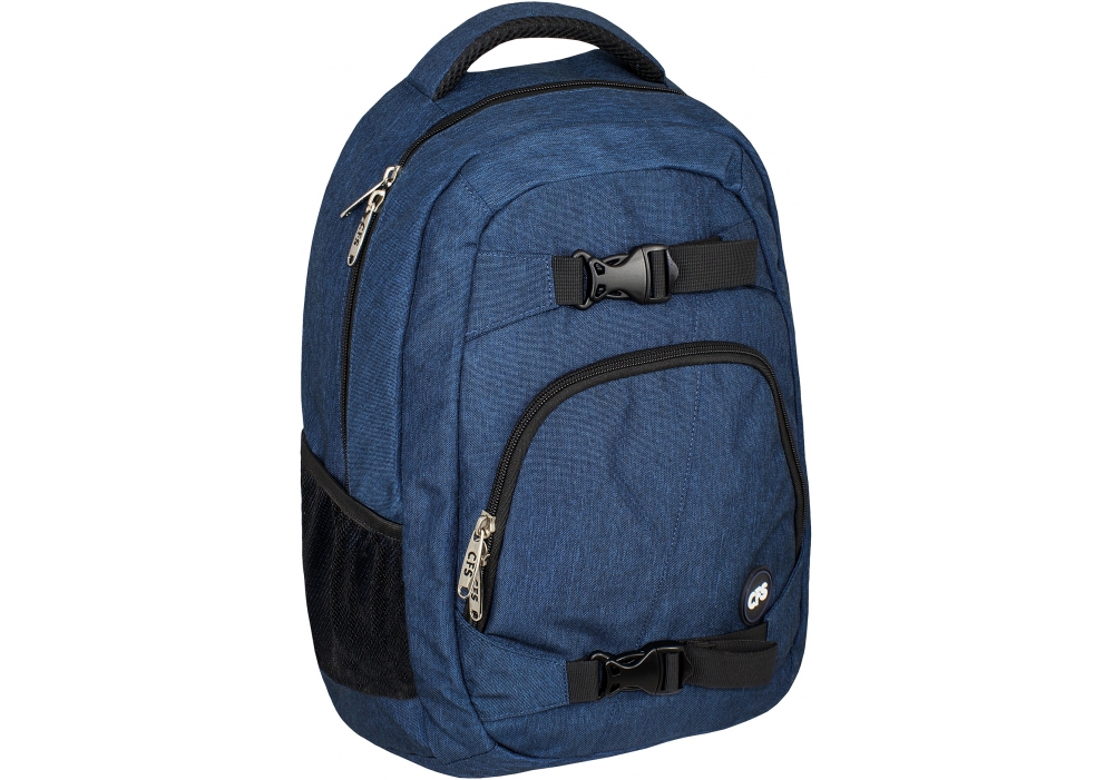 

Рюкзак молодежный Cool For School 39x30x13 см 6-15 л синий (CF86322)