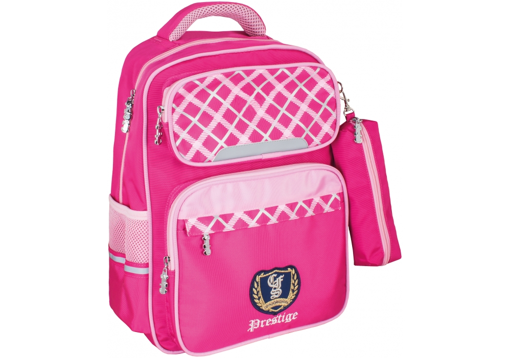 

Рюкзак школьный Cool For School Prestige Royal 42x30x18 см 16-25 л Pink (CF86141)