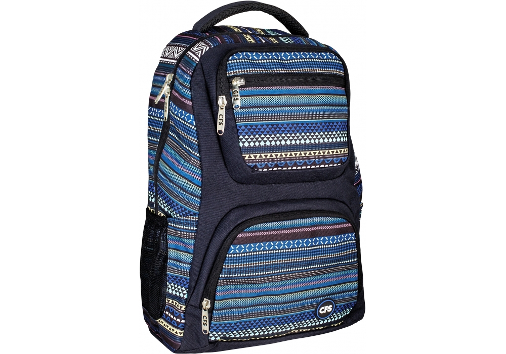 

Рюкзак молодежный Cool For School 43x30x6 см 6-15 л синий (CF86349)