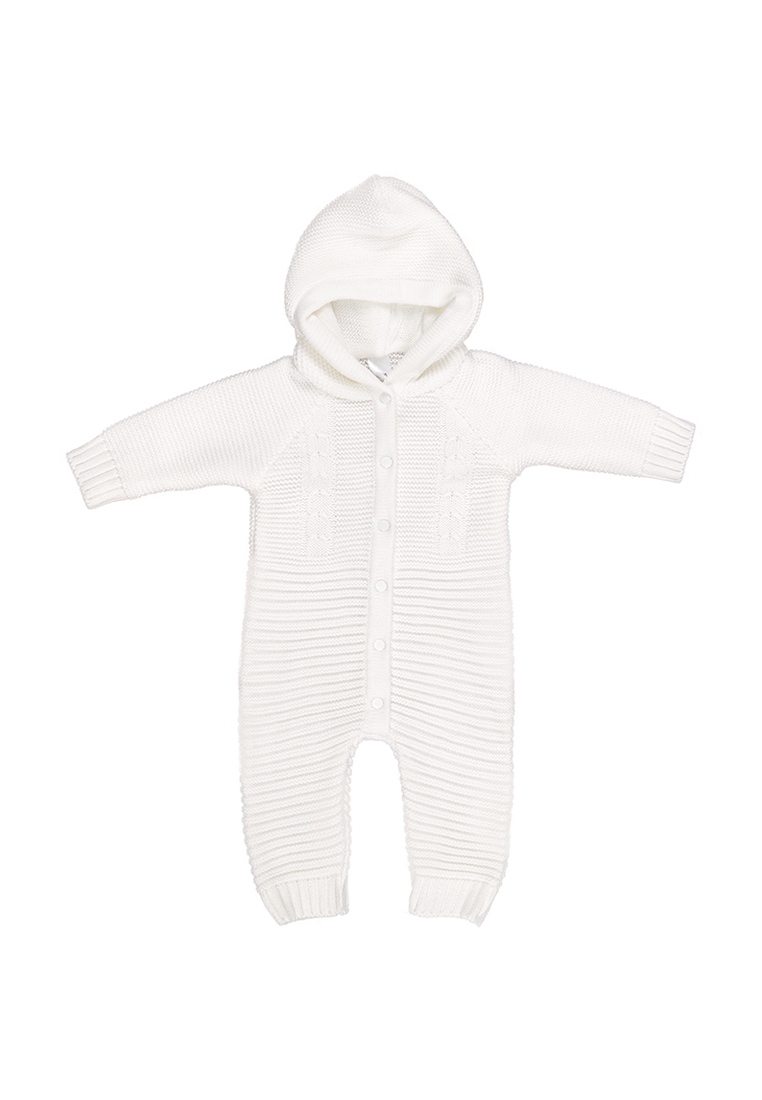 

Теплый человечек Mari-Knit 0706 р40 62см белый 29323