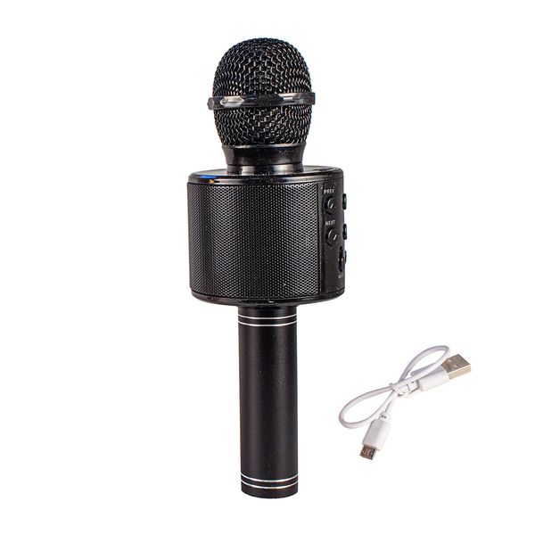 

Игрушка QUNXING Микрофон черный (WS-858-3)