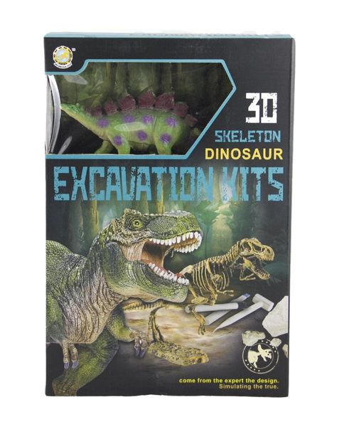 

Набор игровой QUNXING TOYS "Раскопки динозавра" STEGOSAURUS (501B-504B-4)