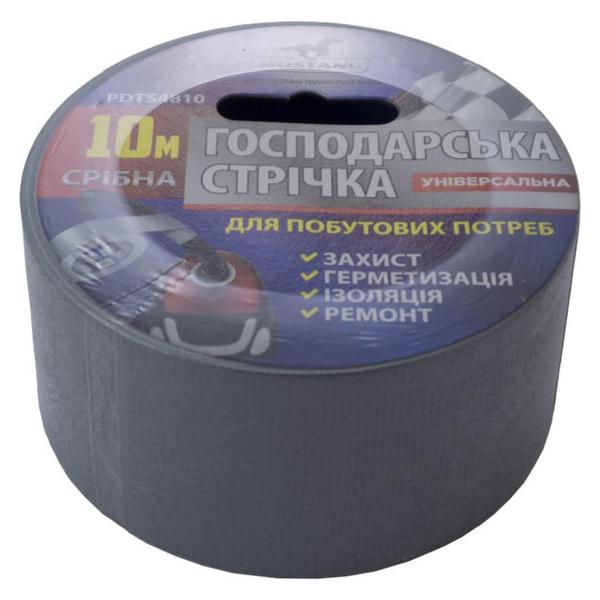 

Лента армированная Mustang 48 мм x 10 м универсальная серая (PDTS4810)