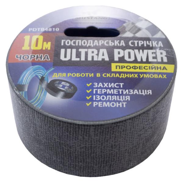 

Лента армированная Mustang 48 мм x 10 м Ultra Power черная (PDTB4810)