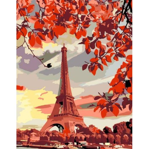 

Картина за номерами Rosa Эйфелева вежа 45x35 N00013345
