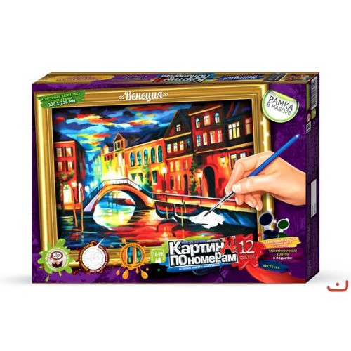 

Картина за номерами Dankotoys Нічне місто (320х230 мм) (KN-01-09)