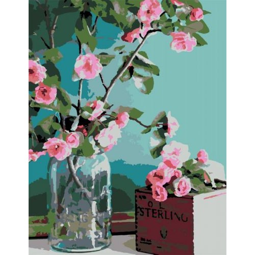 

Картина за номерами Rosa Ніжність квітів 45 x 35 (N00013179)