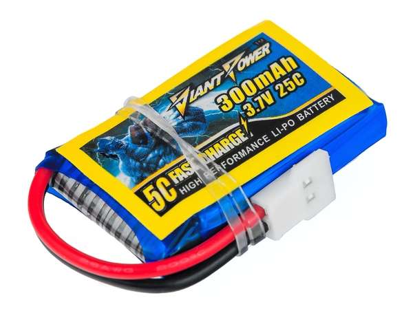 

Аккумулятор Dinogy LiPO 3,7В 300мАч 1S 25C 32,4х20х8мм 6,0г Walkera / Hubsan (DLC-1S300C-WK)