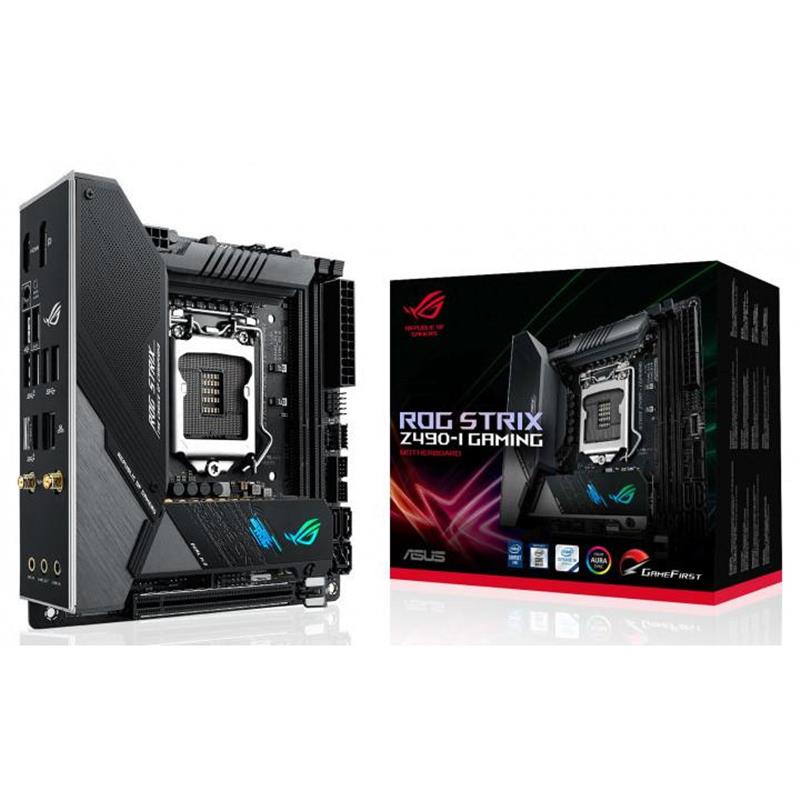

Материнская плата Asus ROG Strix Z490-I Gaming Socket 1200