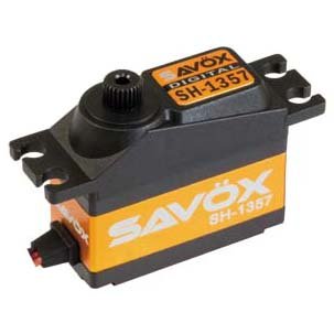 

Сервопривод Savox 1,9-2,5 кг/см 0,09-0,07 сек/60° 35х15х29,2мм 26г цифровой (SH-1357)