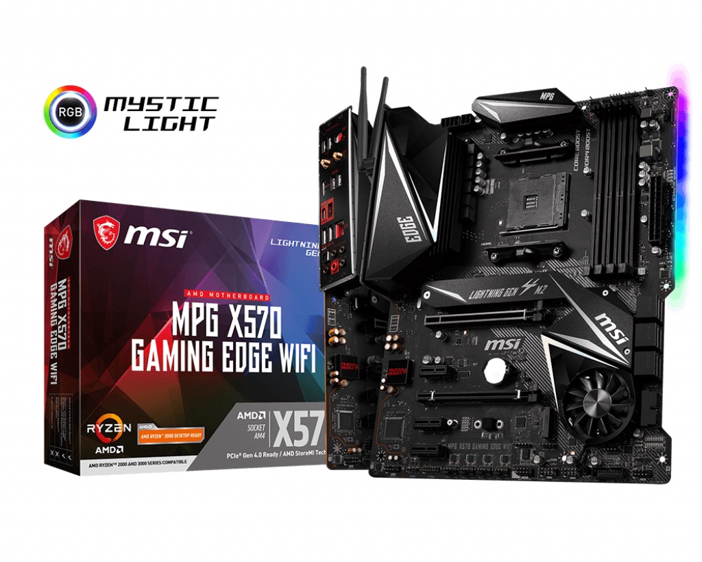 

Материнская плата MSI MPG X570 Gaming Edge WIFI Socket AM4