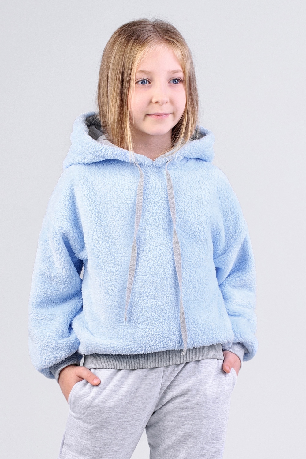 

Худи для девочки Zironka Z3-76-0004-2 98-104 см Голубой
