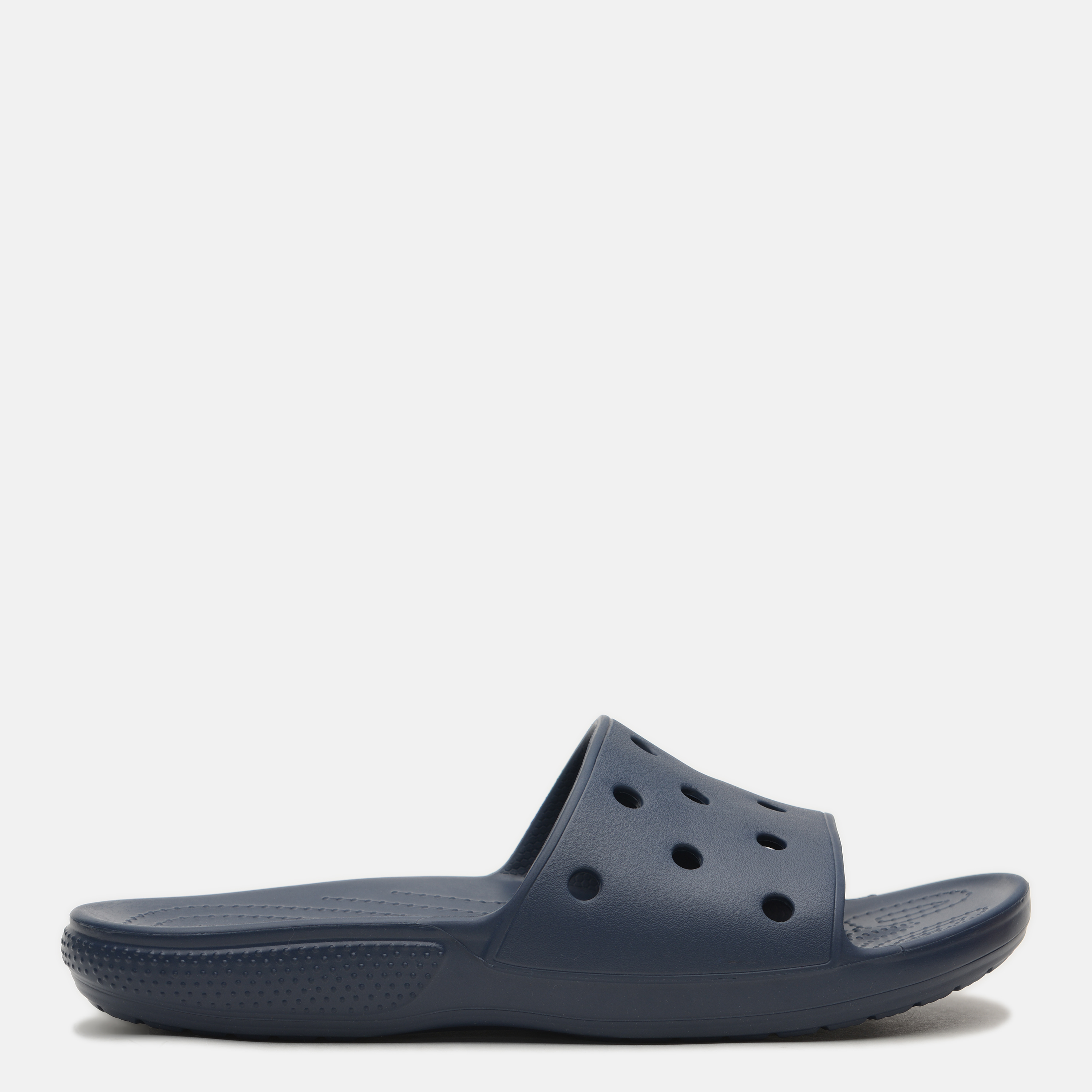 Акція на Чоловічі шльопанці для пляжу Crocs Jibbitz Classic 206121-410-M10/W12 43-44 28 см Темно-синій від Rozetka