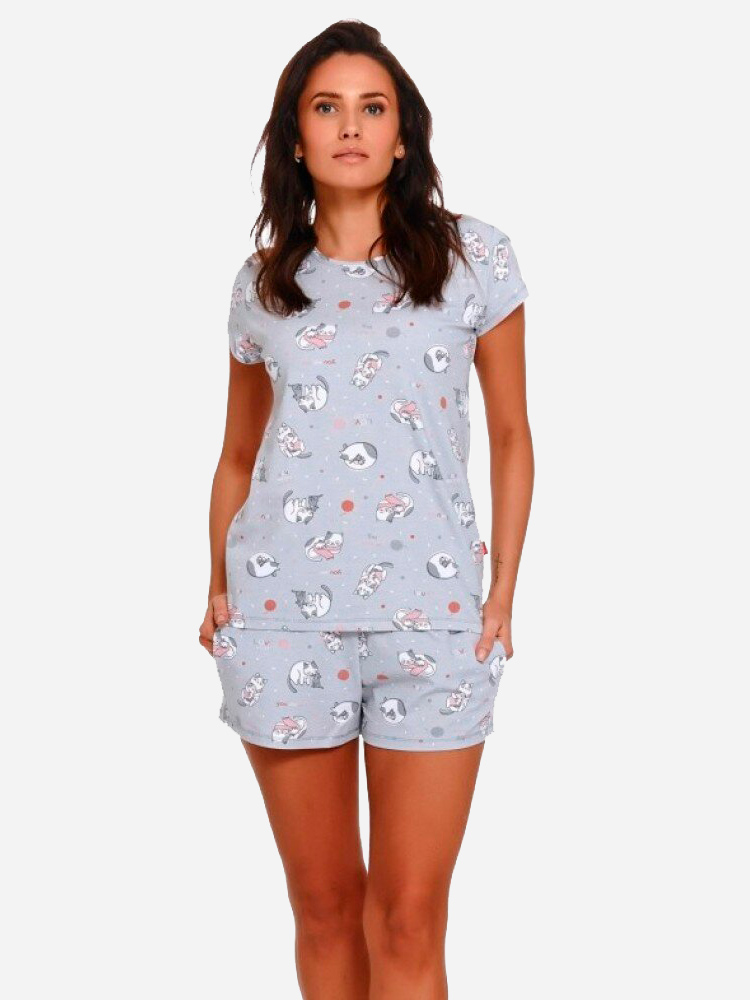 

Пижама Dobranocka PM.4220  Серая, Пижама Dobranocka PM.4220 XL Серая