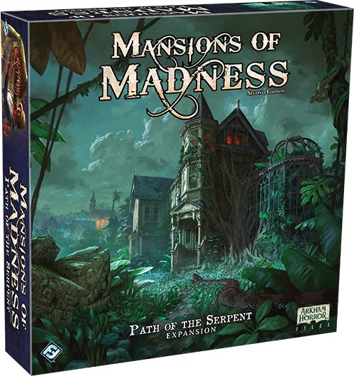 

Настольная игра Fantasy flight games Особняки безумия (второе издание) Путь Змея (Mansions of Madness (second edition) Path of The Serpent)
