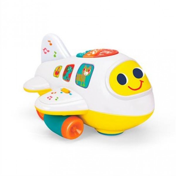 

Детская музыкальная и обучающая игрушка Hola Toys "Самолетик" (6103)