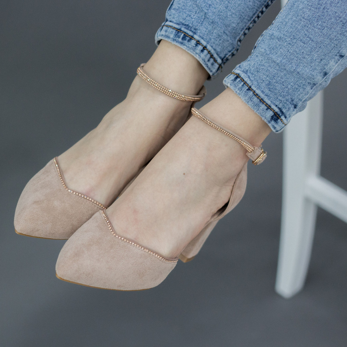 

Туфли женские Fashion Wabba 2763 38 размер 24,5 см Бежевый