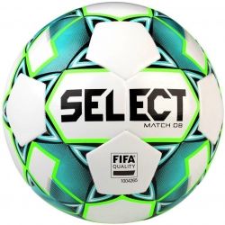 

Мяч футбольный SELECT Match DB FIFA (748) 5 бело / зеленый 3675346004