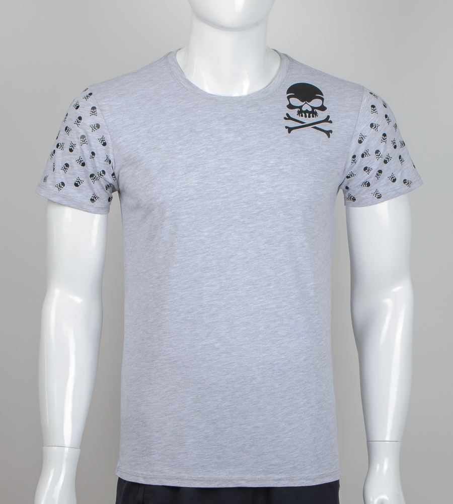 

Футболка FERO Череп Серый (2052м), L
