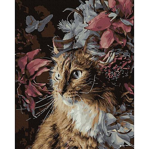 

Картина по номерам "Кошачья грация" Rainbow Art (GX39500)