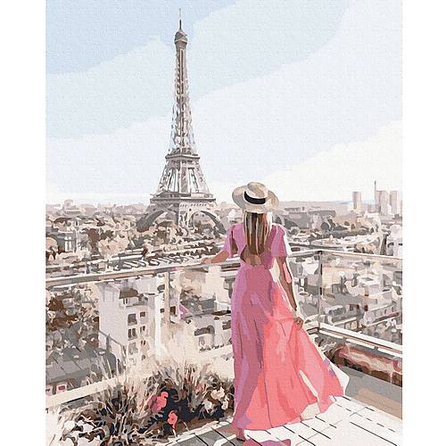 

Картина по номерам "Парижская терраса" Rainbow Art (GX39385)