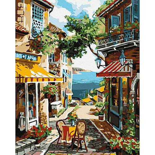 

Картина по номерам "Старая улочка" Rainbow Art (GX39414)