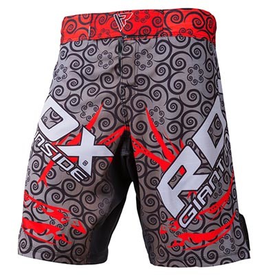 

Шорты RDX для MMA серый красный L