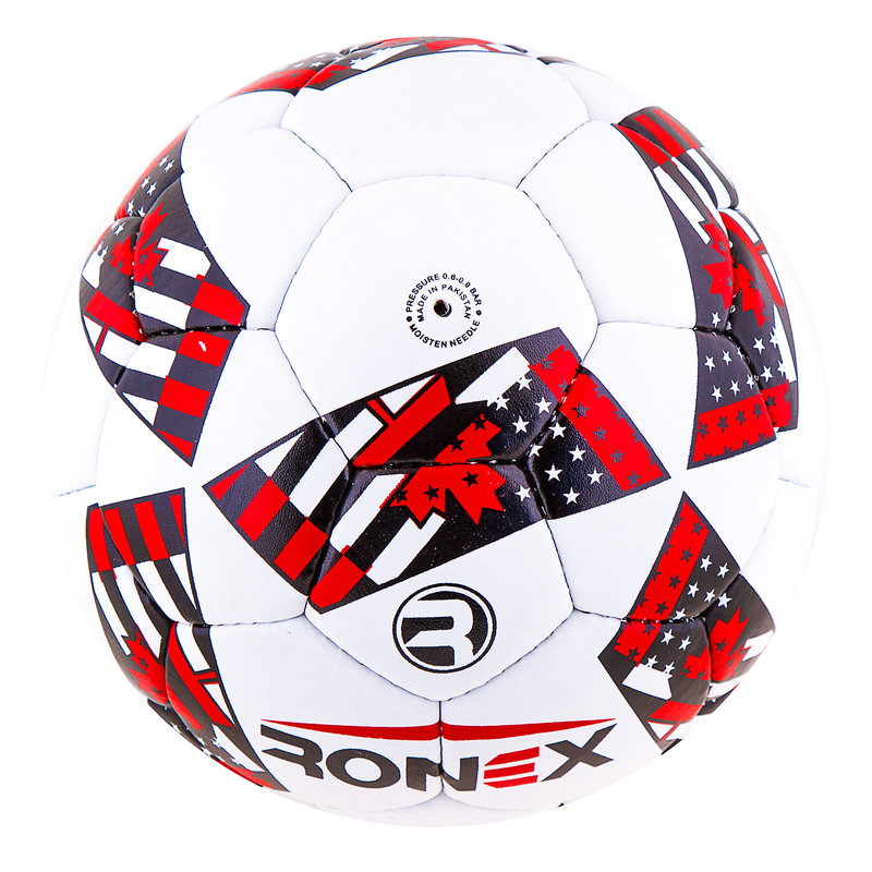 

Мяч футбольный Grippy Ronex AD-16 красный