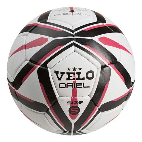 

Мяч футбольный Grippy Velo ORIEL красно-черный