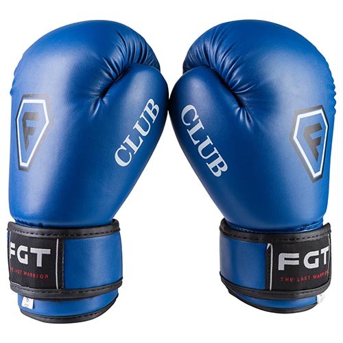 

Боксерские перчатки CLUB FGT Flex 4oz синий