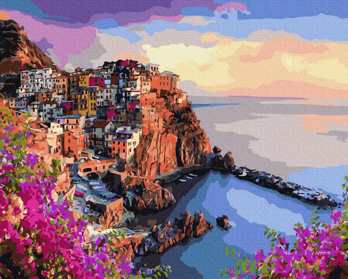 

Картина по номерам BrushMe GX35801 40*50 cм Яркие краски Сицилии