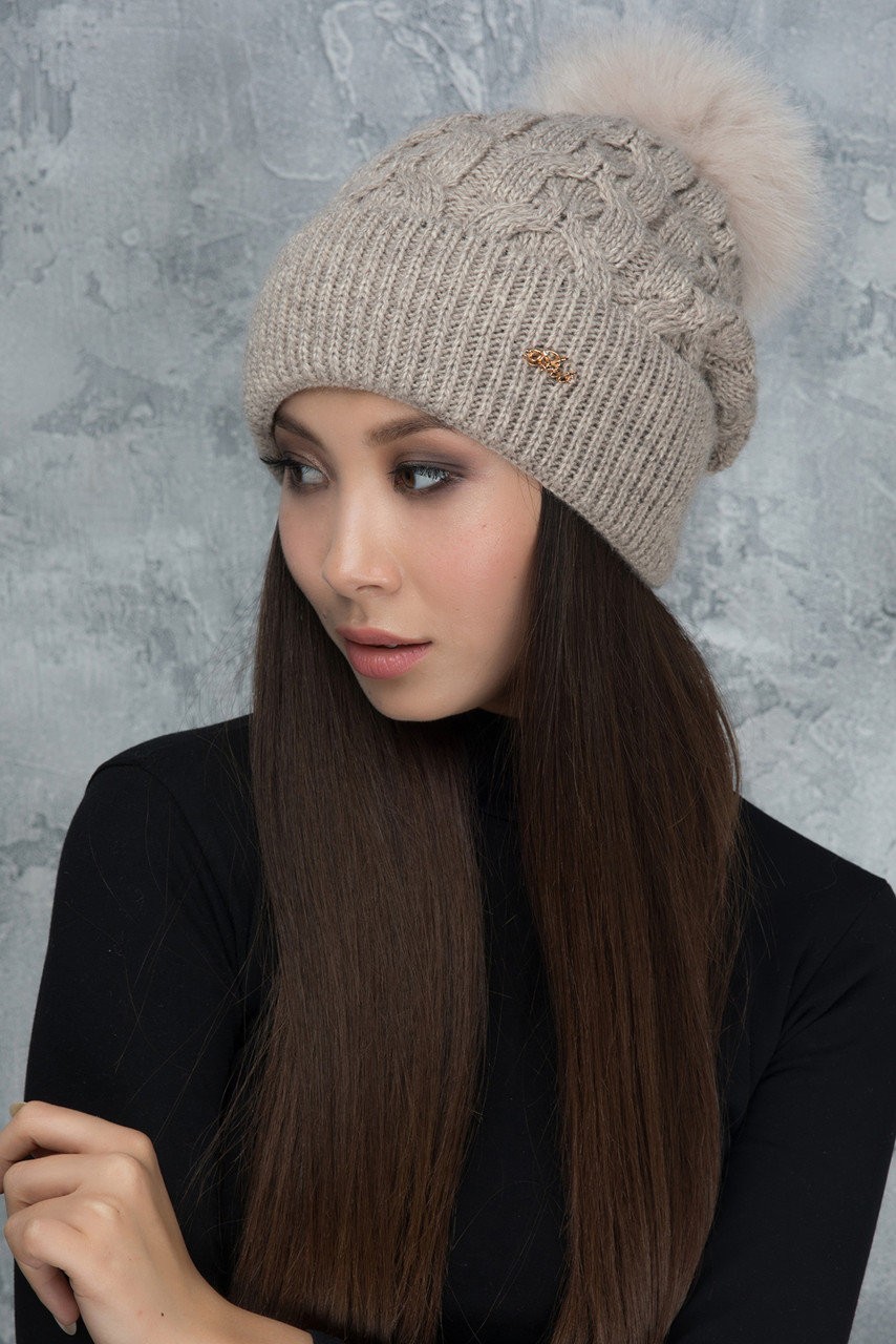 

Шапка Caramella Эвелина  Бежевая (Эвелина-1, Шапка Caramella Эвелина One Size Бежевая (Эвелина-1)