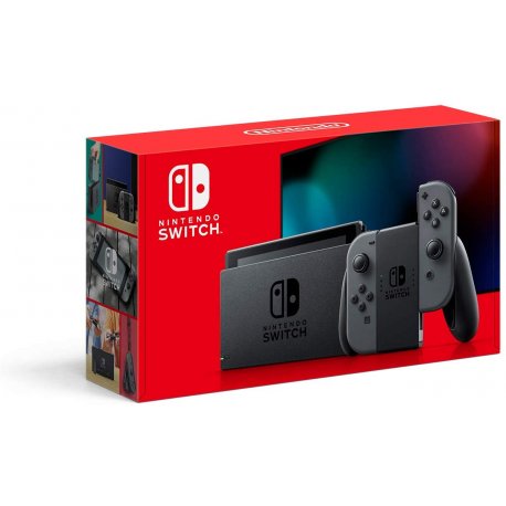 

Nintendo Switch with Gray Joy-Con (Обновлённая версия) HAC-001(-01)