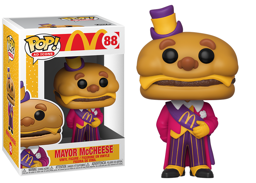 

Фигурка Funko Pop Майор Макчиз МакДональдс Mayor McCheese McDonalds 10см MMC 88