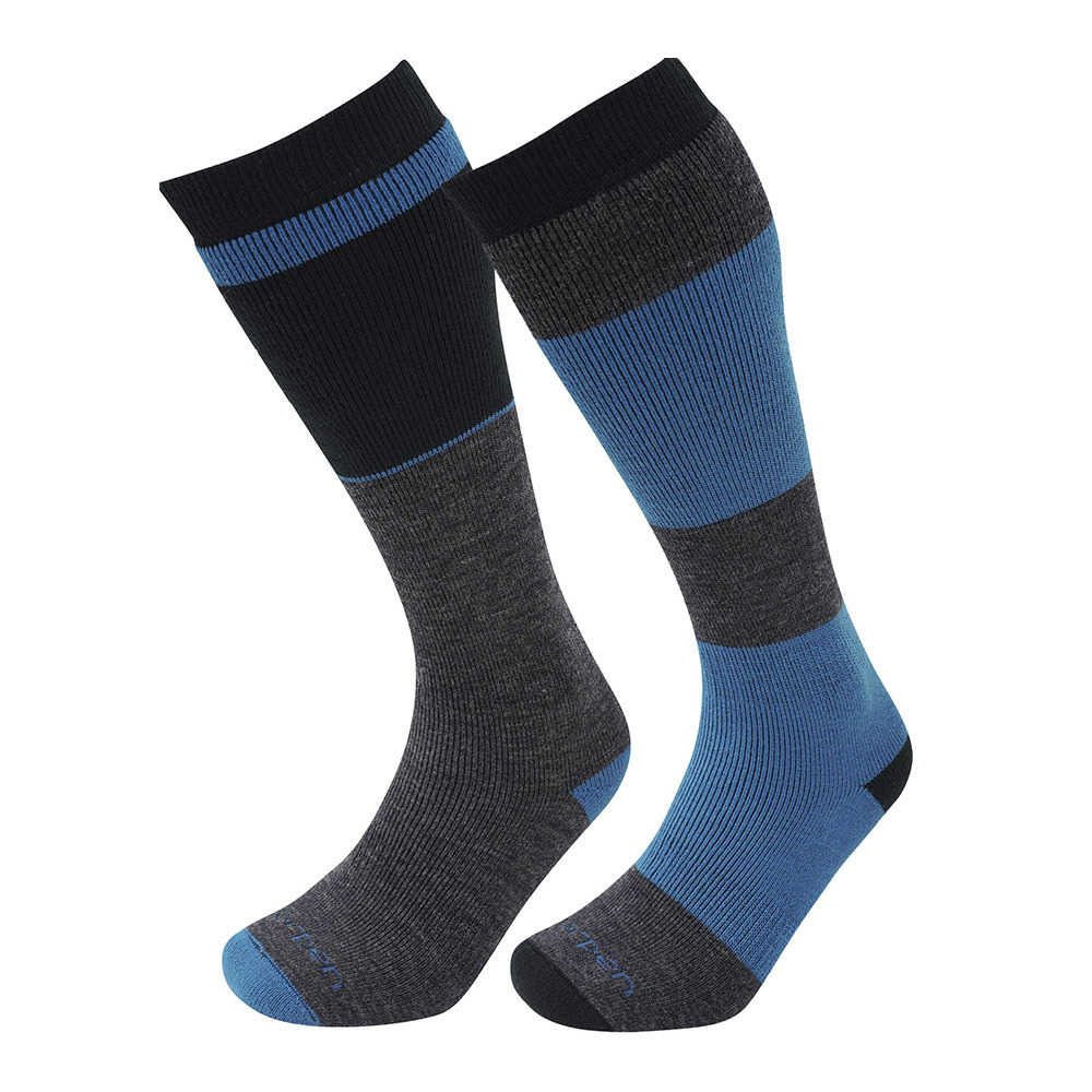 

Носки Lorpen T2 Men's Ski-Snowboard Merino 2 Pack S2WL Black-Blue XL (6610006 5848 XL)