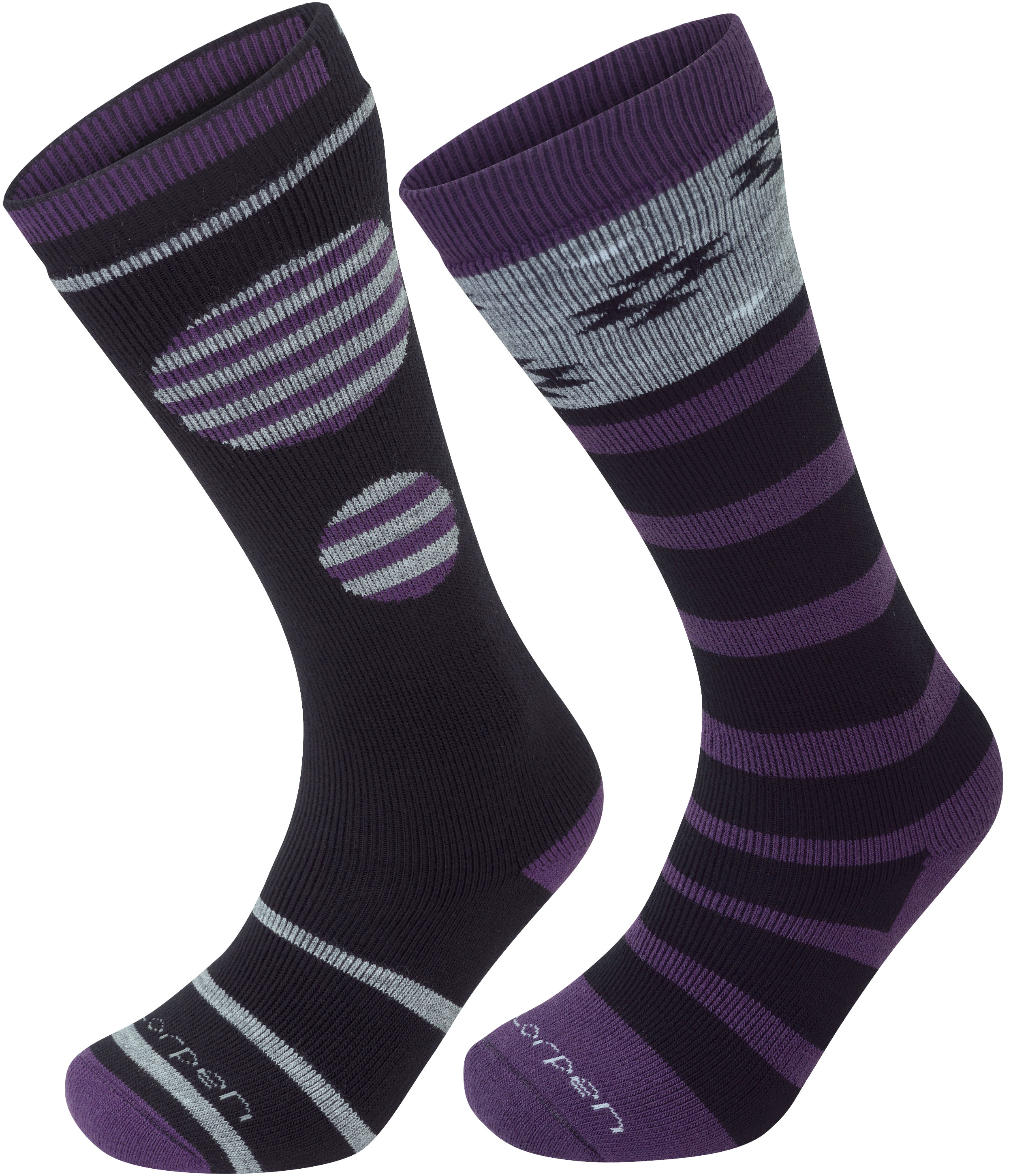 

Носки Lorpen T2 Men's Ski-Snowboard Merino 2 Pack S2WL Black-Plum M (6610006 2602 M)